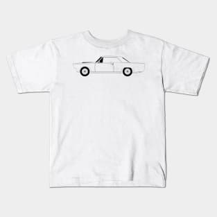 GTO Convertible Black Outline Kids T-Shirt